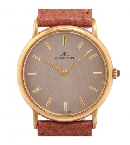 Jaeger LeCoultre yellow gold watch