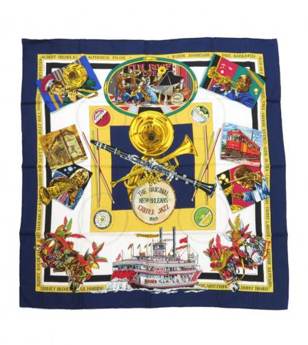 HERMES SCARF THE ORIGINAL NEW ORLEANS CREOLE JAZZ