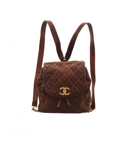CHANEL BROWN BACK PACK