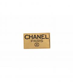 CHANEL GOLD TONE BROOCH