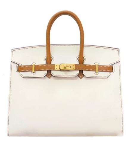 HERMES BIRKIN 25 EPSON NATA, GOLD