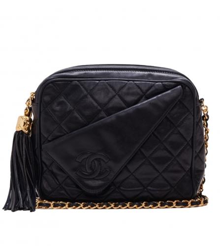 CHANEL FRINGE SHOULDER BAG