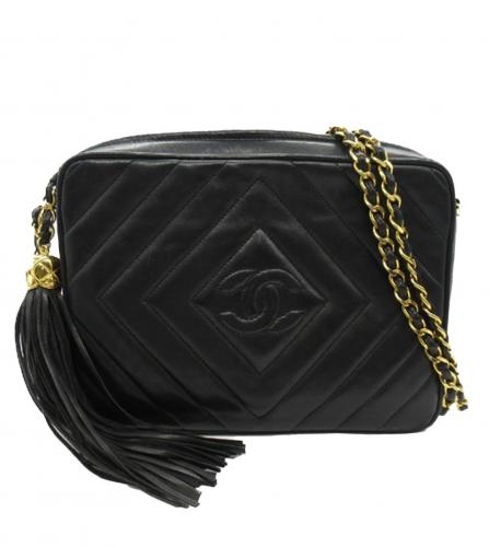 CHANEL FRINGE SHOULDER BAG