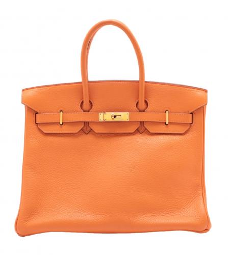 HERMES BIRKIN 35 TOGO ORANGE