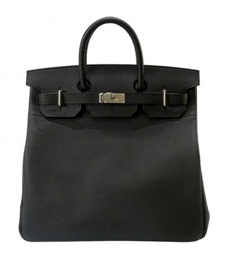 HERMES HAUT À COURROIES HAC 40 TOGO BLACK