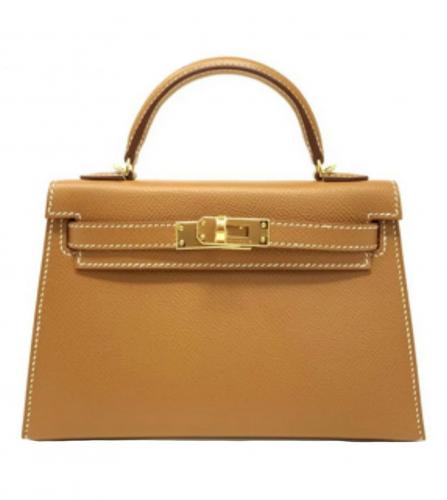 HERMES KELLY MINI 2 SELLIER EPSON GOLD