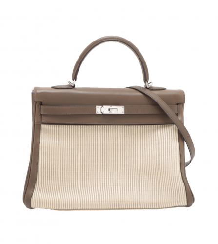 HERMES KELLY 35 SWIFT BEIGE