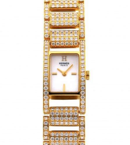 HERMES ALCOR DIAMOND WATCH