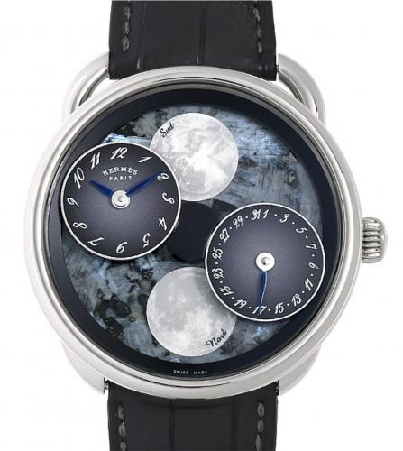 HERMES ARCEAU L'HEURE DE LA LUNE CADRAN EN AVENTUR
