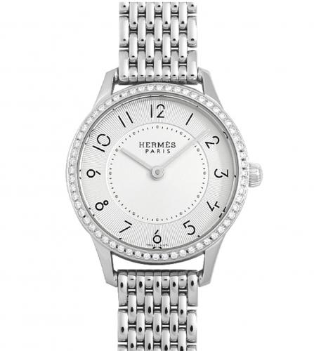 HERMES SLIM D' HERMES DIAMOND WATCH