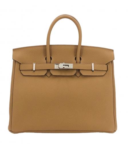 HERMES BIRKIN 25 TOGO BRONZE DRE