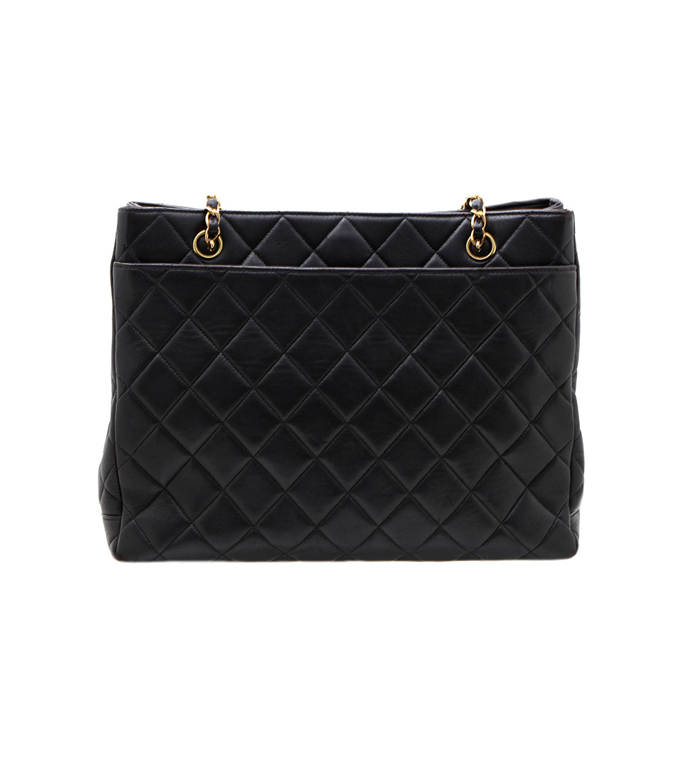 CHANEL BLACK TOTE BAG