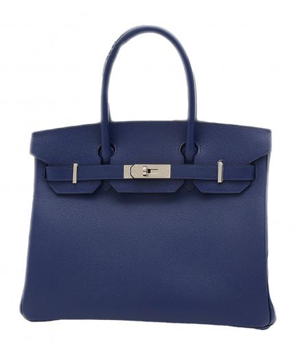 HERMES BIRKIN 30 EPSON BLUE SAPHIR