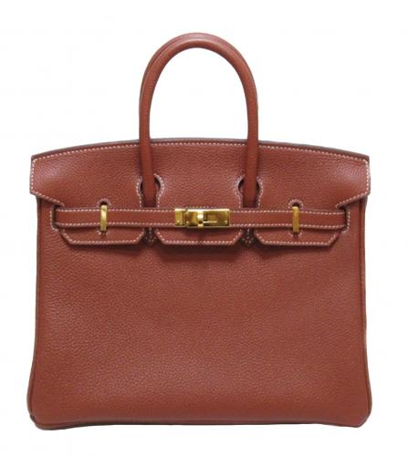 HERMES BIRKIN 25 TOGO BROWN