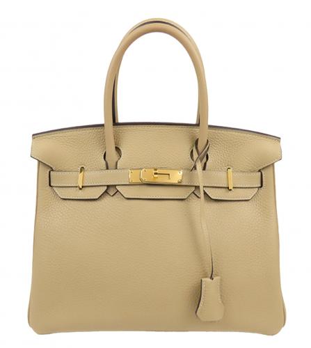 Sold at Auction: Hermes Birkin HAC 40 Taurillon Clemence