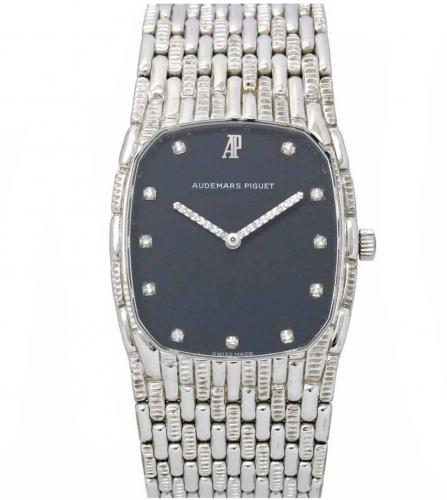 AUDEMARS PIGUET DIAMOND WHITE GOLD WATCH