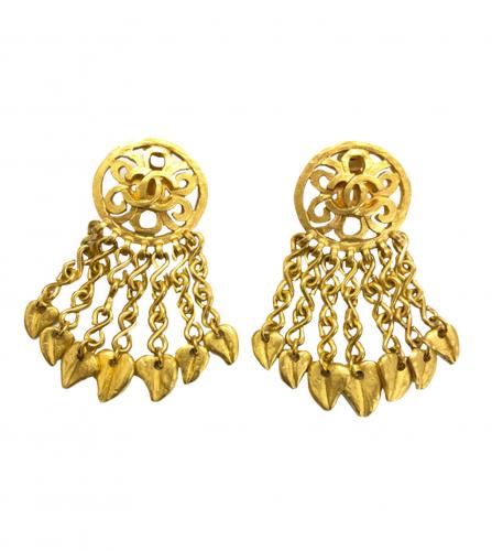 CHANEL GOLD EARRINGS