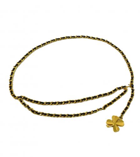 CHANEL CLOVER CHARM BELT