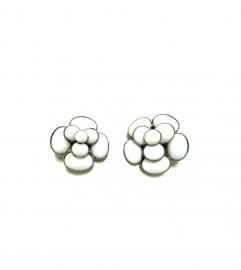 CHANEL CAMELIA EARRINGS