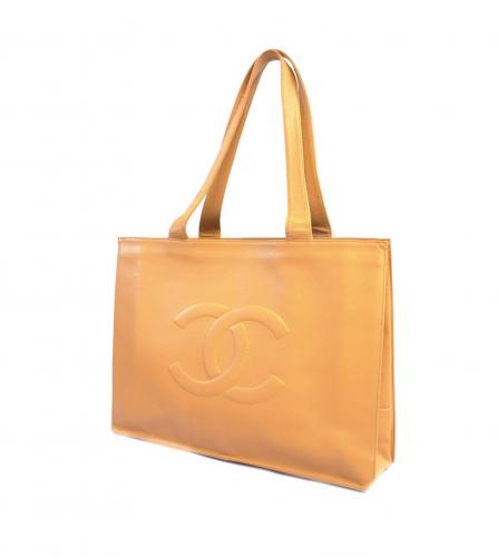 CHANEL BIEGE TOTE BAG