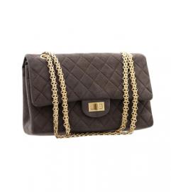 CHANEL TAUPE 2.55 SHOULDER BAG