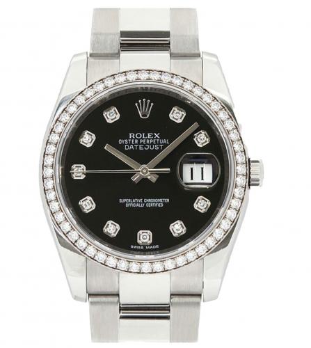 ROLEX DATEJUST DIAMOND WATCH