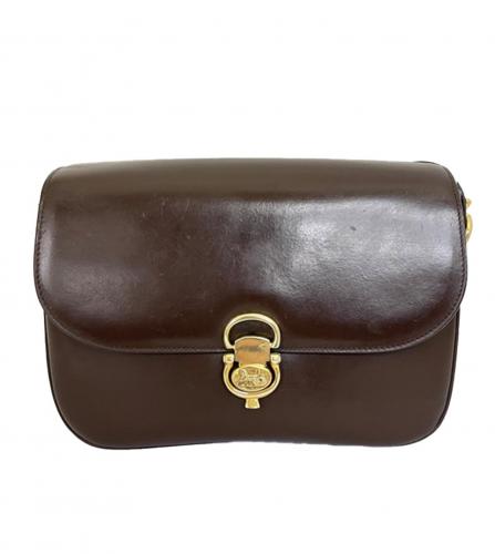 CELINE SHOULDER BAG BROWN