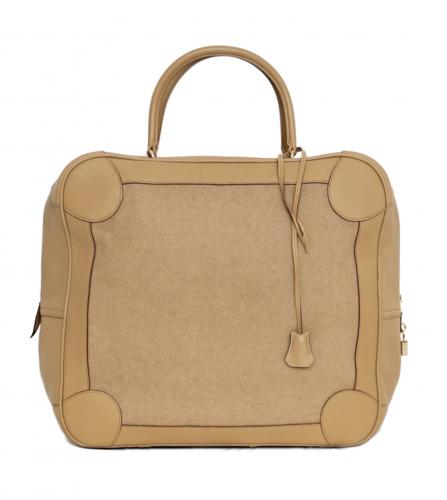 HERMES OMNIBUS GM TAURILLON CLEMENCE TABAC CAMEL