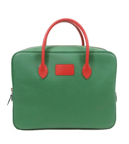 HERMES EIFFEL COURCHEVEL GREEN RED