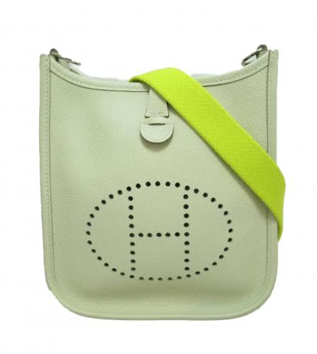 HERMES EVELYNE TPM TAURILLON CLEMENCE LIME