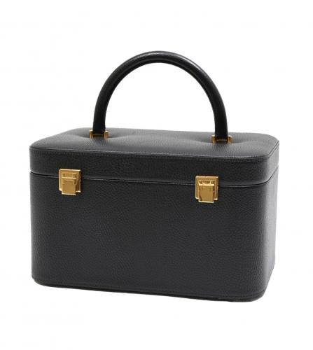 HERMES VANITY BAG BLACK