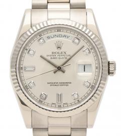 ROLEX DAYDATE DIAMOND 36 WATCH