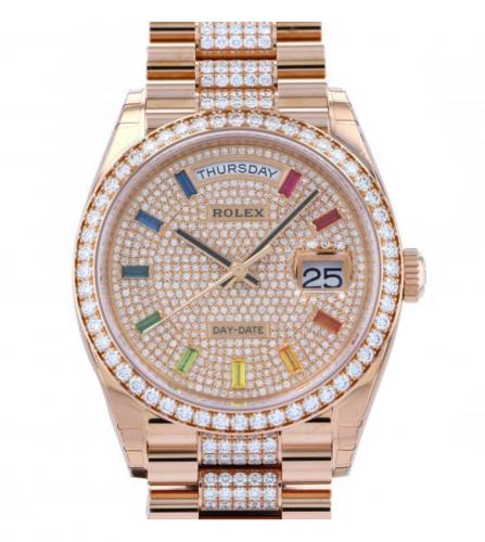 ROLEX DAYDATE DIAMOND 36 WATCH