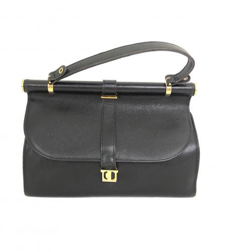 DIOR VINTAGE BLACK HANDBAG