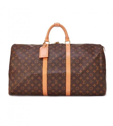 LOUIS VUITTON Epi Keepall 50 Boston Bag Beige - 30% Off