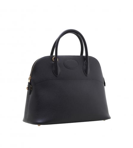 HERMES BLACK ARDENNES BOLIDE 37