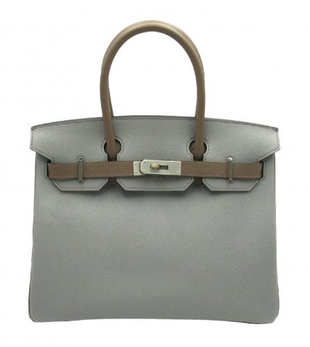 HERMES BIRKIN 30 EPSON ETOUPE GRIS ASPHALT