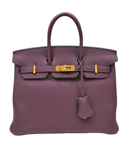 HERMES BIRKIN 25 TOGO CASSIS