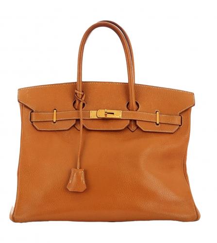 HERMES BIRKIN 35 TOGO GOLD