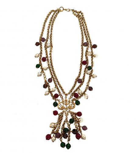  CHAENL GRIPOIX NECKLACE