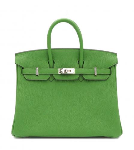 HERMES BIRKIN 25 TOGO VERT YUCCA