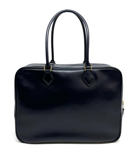 HERMES PLUM 32 BOX CALF NAVY