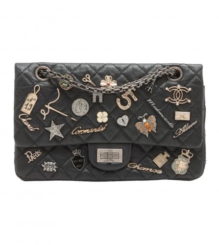 CHANEL 2.55 DOUBLE FLAP BAG EMBROIDERY