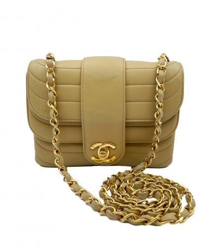 CHANEL MINI FLAP BEIGE