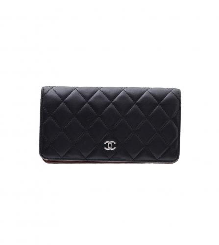 CHANEL BLACK WALLET