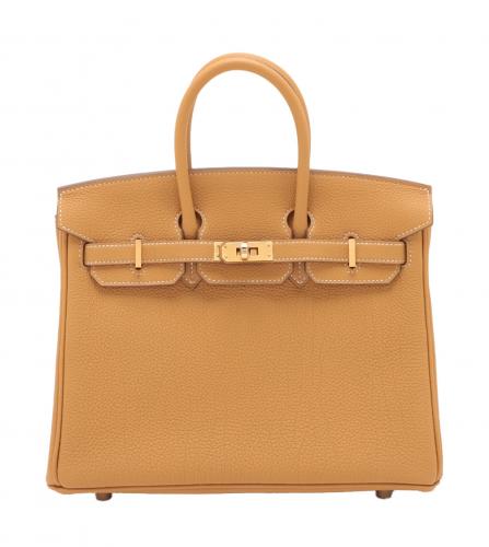 Hermes Birkin 25 Togo Natural Sable
