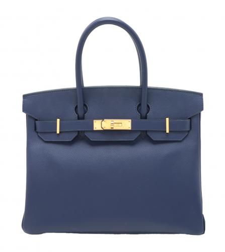 Hermes Birkin 30 Swift Blue