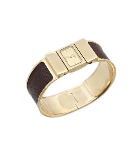 HERMES LEATHER LOQUET WATCH