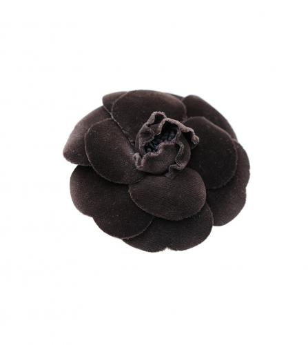 Vintage Chanel White Camellia Flower Brooch sold at auction on