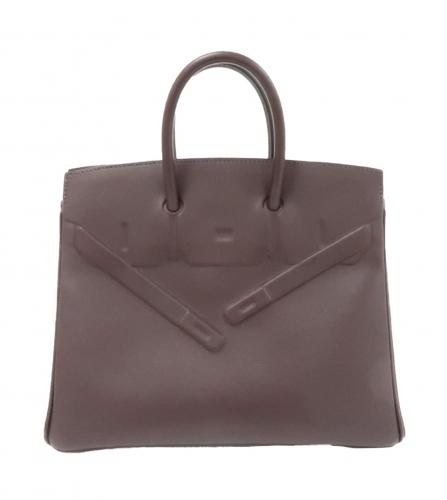 HERMES SAHDOW BIRKIN 25 SWIFT BROWN